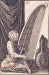 Lorch Melchior Turk Playing a Harp - Hermitage